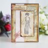Sam Poole Creative Expressions Sam Poole Rubber Stamp Shabby Lace