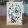 Woodware Woodware Clear Stamps Little Bee | Set of 3