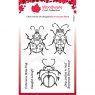 Woodware Woodware Clear Stamps Cute Bugs | Set of 6