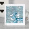 Sam Poole Creative Expressions Mixed Media Transfers by Sam Poole Lace and Stitch | 2 sheets