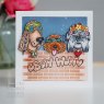 Designer Boutique Creative Expressions Designer Boutique Collection Clear Stamps Hippie Dogs