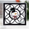 Woodware Woodware Clear Stamps Festive Fuzzies Mini Snowman