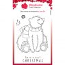 Woodware Woodware Clear Stamps Festive Fuzzies Polar Bear | Set of 4
