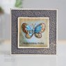 Woodware Woodware Clear Stamps Echinacea and Moth | Set of 3