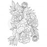 Woodware Woodware Clear Stamps Camellia Spray