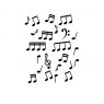 Woodware Woodware Clear Stamps Mini Music Background