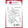 Woodware Woodware Clear Stamps Lily Sketch | Set of 5