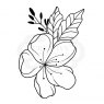 Woodware Woodware Clear Stamps Mini Floral Wonder