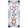 Pink Ink Designs Pink Ink Designs Clear Stamp Hooray Mouse | Set of 2