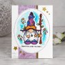 Woodware Woodware Clear Stamps Celestial Wizard | Set of 5