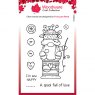 Woodware Woodware Clear Stamps Sewing Gnome | Set of 9