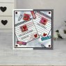 Woodware Woodware Clear Stamps Love Notes | Set of 7