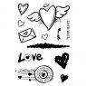 Woodware Woodware Clear Stamps Love Mail | Set of 12
