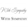 Woodware Clear Stamps Just Words With Sympathy | Set of 2