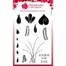 Woodware Woodware Clear Stamps Fantasy Flower Set | Set of 14