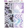 Angela Poole Angela Poole Natures Textures Layering Stamps & Stencil Set Chevron | Set of 26