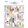 Bree Merryn Rainy Day Friends A4 Die Cut Collection | 16 sheets