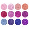 Diamond Sparkles Hunkydory Diamond Sparkles Glitter Pinks & Purples | Set of 12