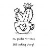 Woodware Woodware Clear Stamps Heart Cactus | Set of 3