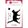 Woodware Clear Stamps Cat Silhouette | Set of 4