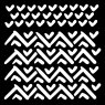 Woodware Woodware Stencil Tribal | 6 x 6 inch