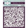 Sam Poole Creative Expressions Stencils by Sam Poole Forget Me Not Vines | 6 x 6 inch
