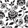 Sam Poole Creative Expressions Stencils by Sam Poole Woven Rose | 6 x 6 inch