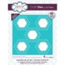 Sue Wilson Sue Wilson Craft Dies Square Collection Hexagon Aperture | Set of 6