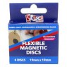 Stix2 Flexible Magnetic Discs | Pack of 6