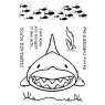 Woodware Woodware Clear Stamps Jaws | Set of 7