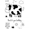 Woodware Woodware Clear Stamps Fuzzie Friends Connie The Cow | Set of 10