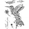 Designer Boutique Creative Expressions Designer Boutique Collection Clear Stamps Doodle Hummingbird | Set of 6