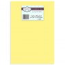 Creative Expressions Foundation A4 Card Pack Yellow Sherbet