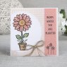 Sam Poole Creative Expressions Sam Poole Clear Stamp Set Daisy Bloom | Set of 6