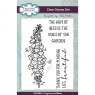 Sam Poole Creative Expressions Sam Poole Clear Stamp Set Foxglove and Bees | Set of 3