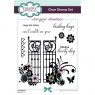 Designer Boutique Creative Expressions Designer Boutique Collection Clear Stamp Walk On In | Set of 9