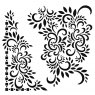 Creative Expressions Creative Expressions Stencil Henna Petals | 7 x 7 inch