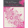 Pink Ink Designs Stencil Blooming Bouquet | 7 x 7 inch