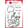 Woodware Clear Stamps Happy Snail | Set of 6