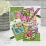 Woodware Woodware Clear Stamps Happy Snail | Set of 6