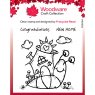 Woodware Woodware Clear Stamps Happy House Snail | Set of 3