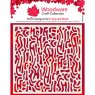 Woodware Woodware Stencil Wiggles  | 6 x 6 inch