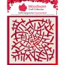 Woodware Woodware Stencil Tangled | 6 x 6 inch