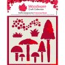 Woodware Woodware Stencil Mushrooms | 6 x 6 inch