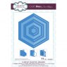 Jamie Rodgers Jamie Rodgers Craft Die In and Out Collection Hexagons | Set of 11