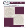 Jamie Rodgers Creative Expressions Stencils By Jamie Rodgers 6 x 6 inch Outline Duo Circles | Set of 2
