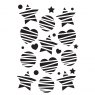 Creative Expressions Creative Expressions Mini Stencil All In Stripes | 4 x 3 inch