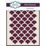 Creative Expressions Creative Expressions Mini Stencil Fish Scales | 4 x 3 inch