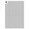 Creative Expressions Creative Expressions Mini Stencil Polka Dots Small | 4 x 3 inch