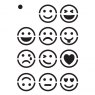 Creative Expressions Creative Expressions Mini Stencil Smile | 4 x 3 inch